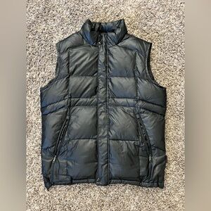 Tumi down puffer vest transferable bag black medium